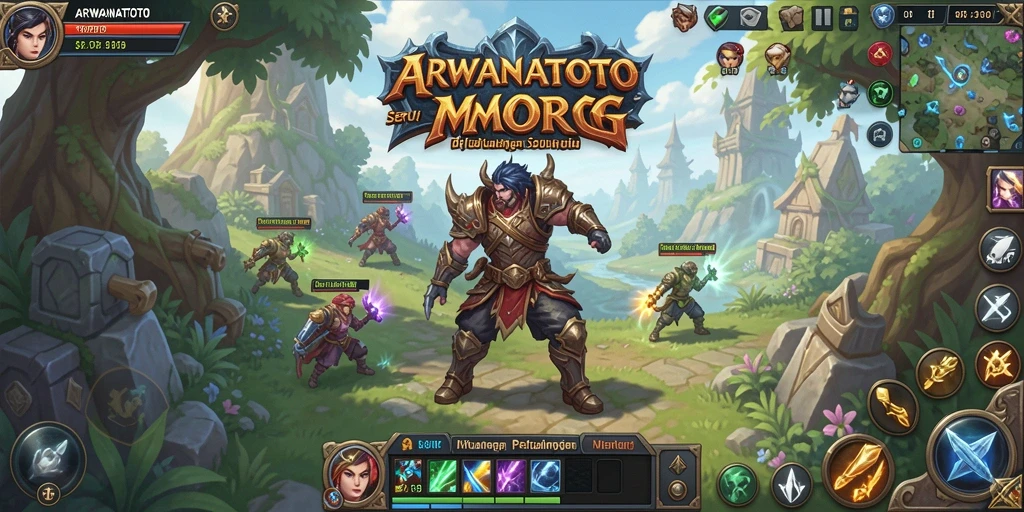 Gameplay seru di dunia magis ARWANATOTO.