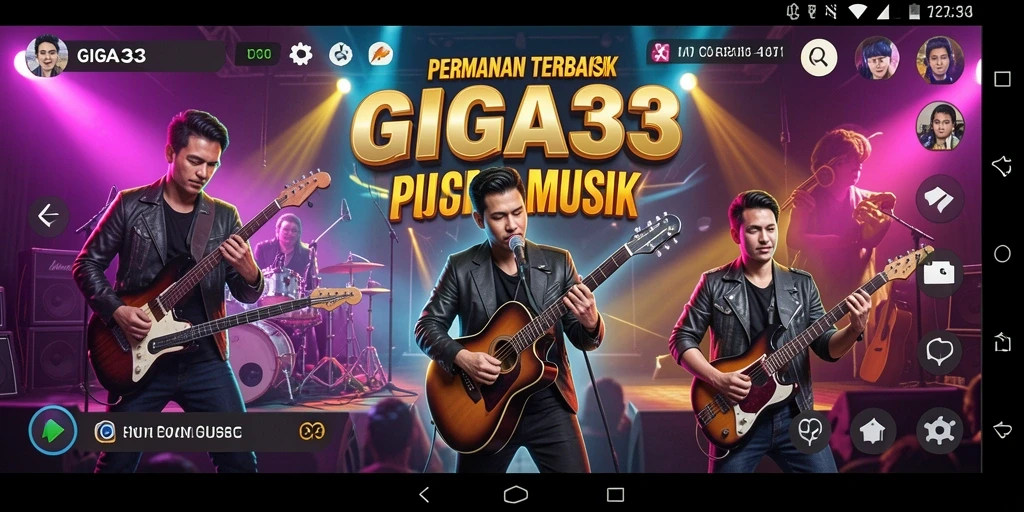 Tampilan gameplay GIGA33 yang mengasyikkan dan penuh warna.