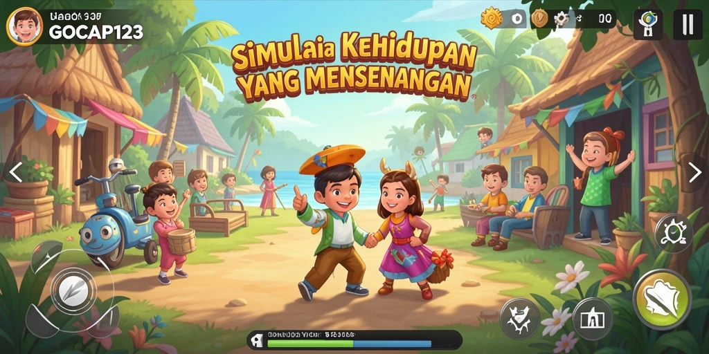 Tampilan gameplay GOCAP123 yang menarik dan interaktif.