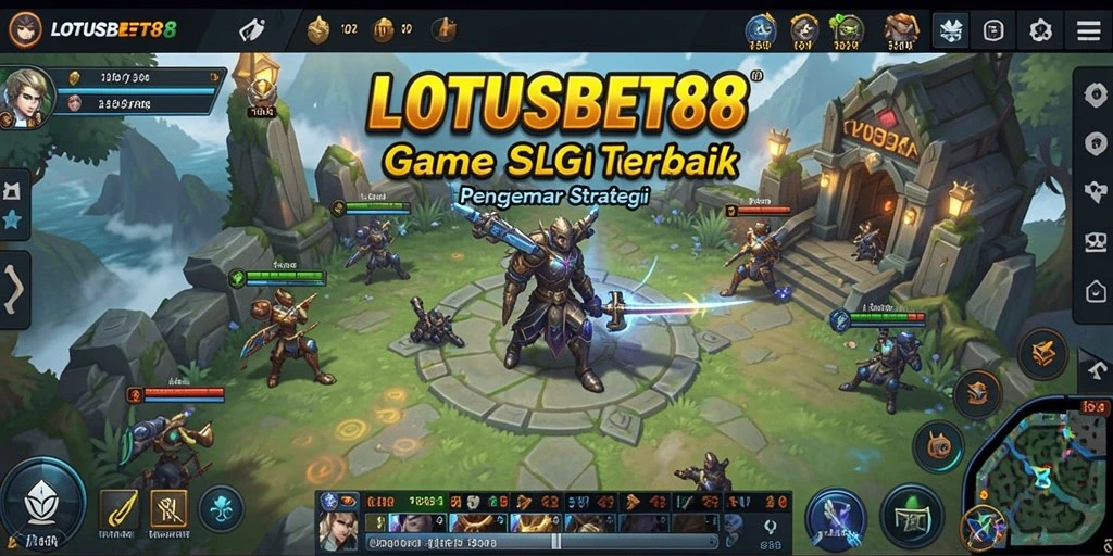 Tangkapan layar menunjukkan aksi seru dalam gameplay LOTUSBET88.