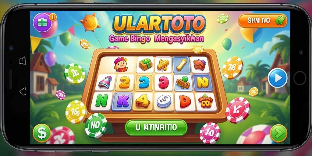 Screenshot gameplay ULARTOTO yang menampilkan aksi Bingo yang seru.