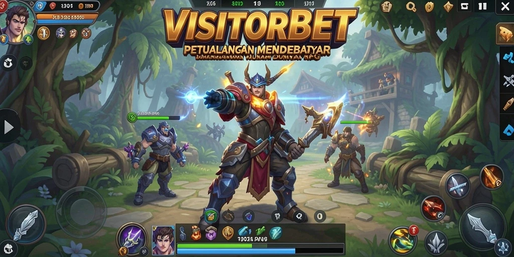 Tangkapan layar gameplay RPG yang menampilkan aksi mendebarkan.